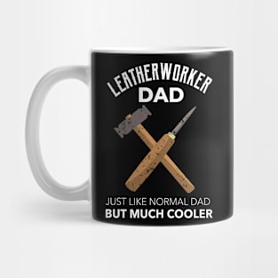 Leather Worker Dad Mug